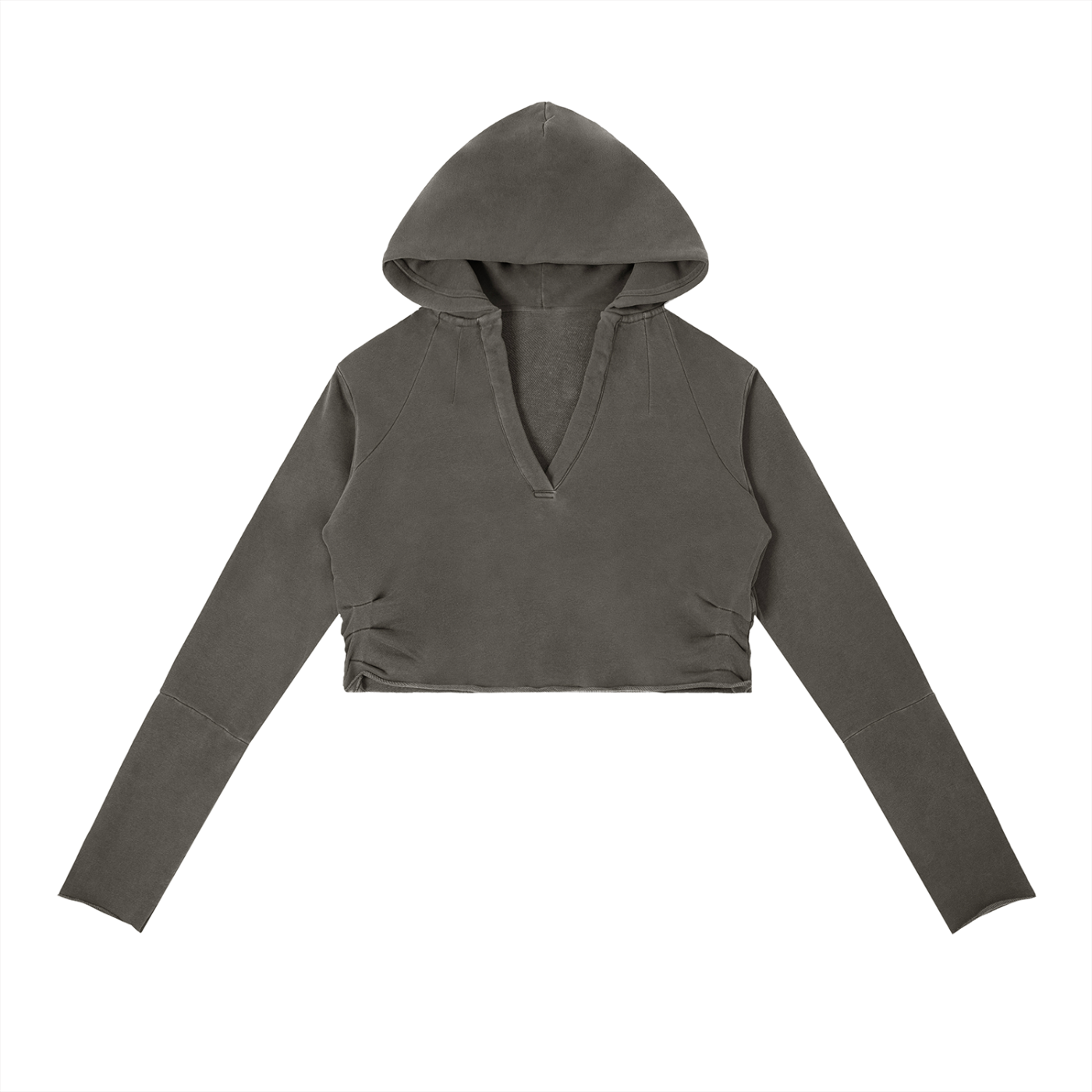 Ventra Vintage Washed Raw Edge Hoodie