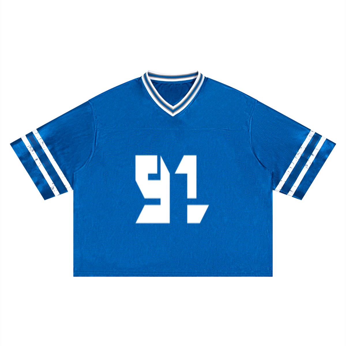 Unisex Boxy Striped Soccer Jersey