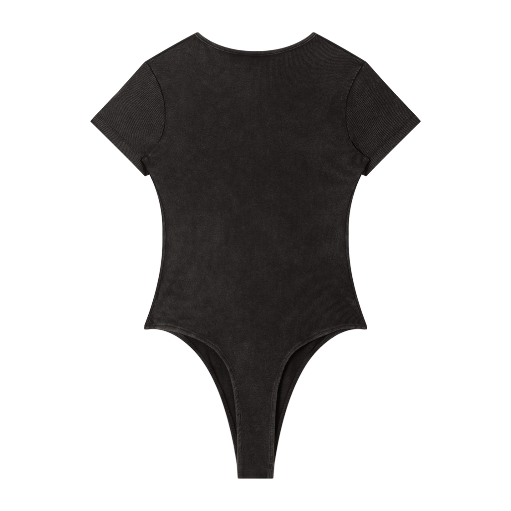 Ventra Womens Mineral Wash Crewneck Bodysuit