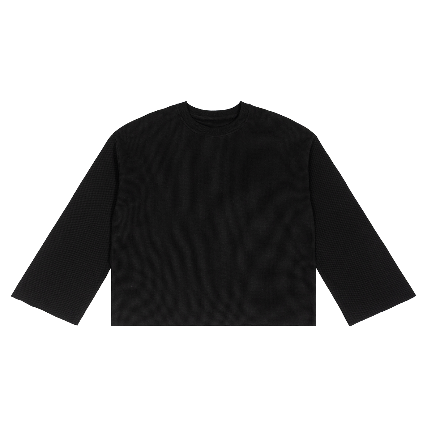 Unisex Waffle Raw Edge T-Shirt - House of Ventra premium minimalist apparel