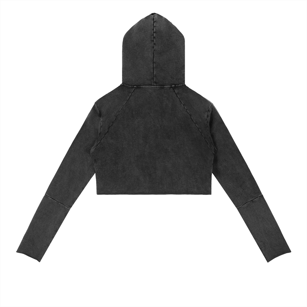 Ventra Vintage Washed Raw Edge Hoodie