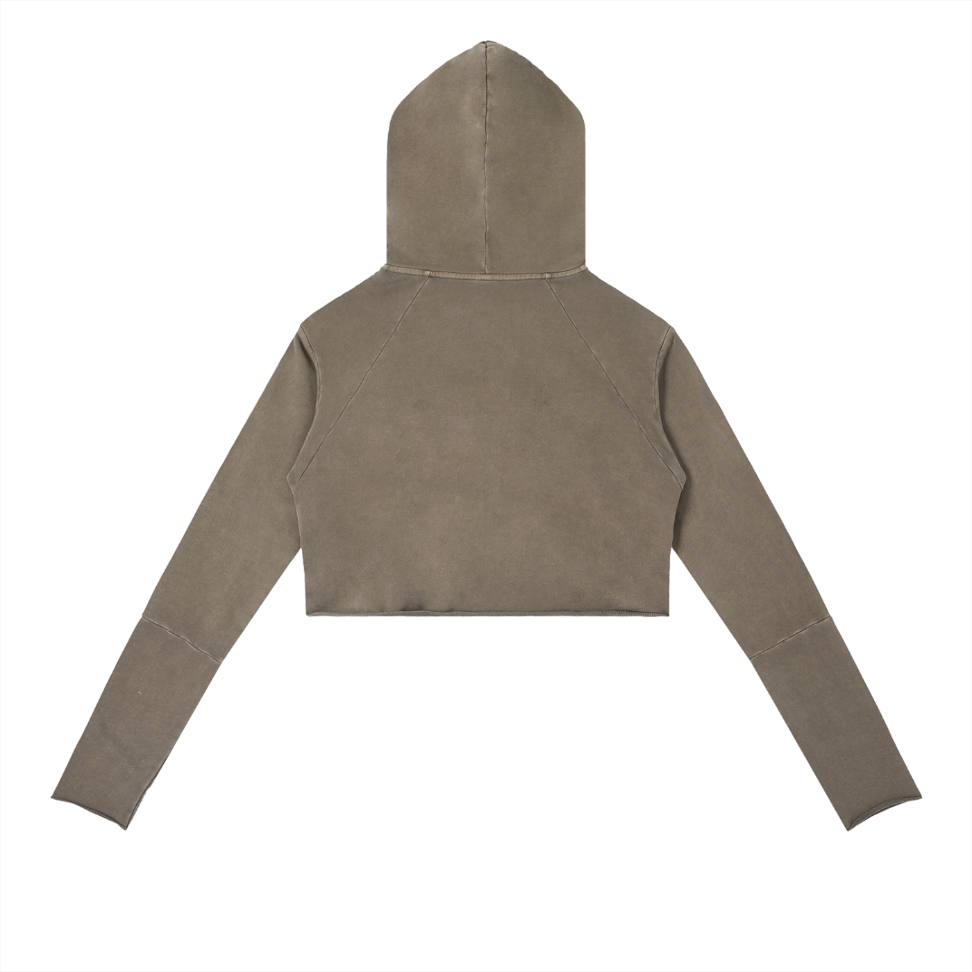 Ventra Vintage Washed Raw Edge Hoodie
