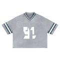 Unisex Boxy Striped Soccer Jersey