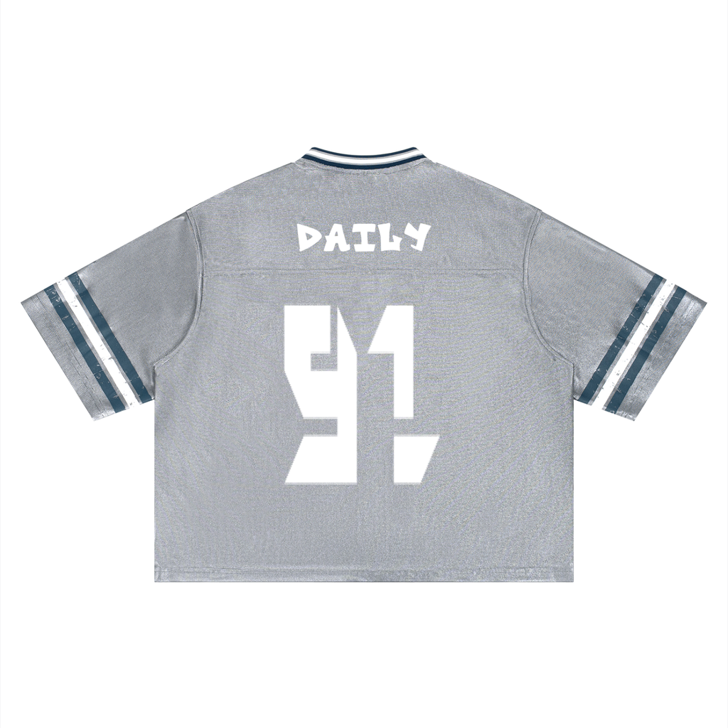 Unisex Boxy Striped Soccer Jersey