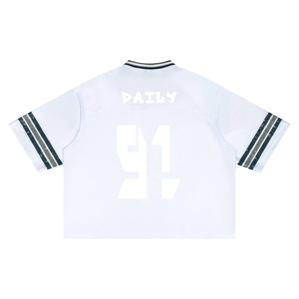 Unisex Boxy Striped Soccer Jersey