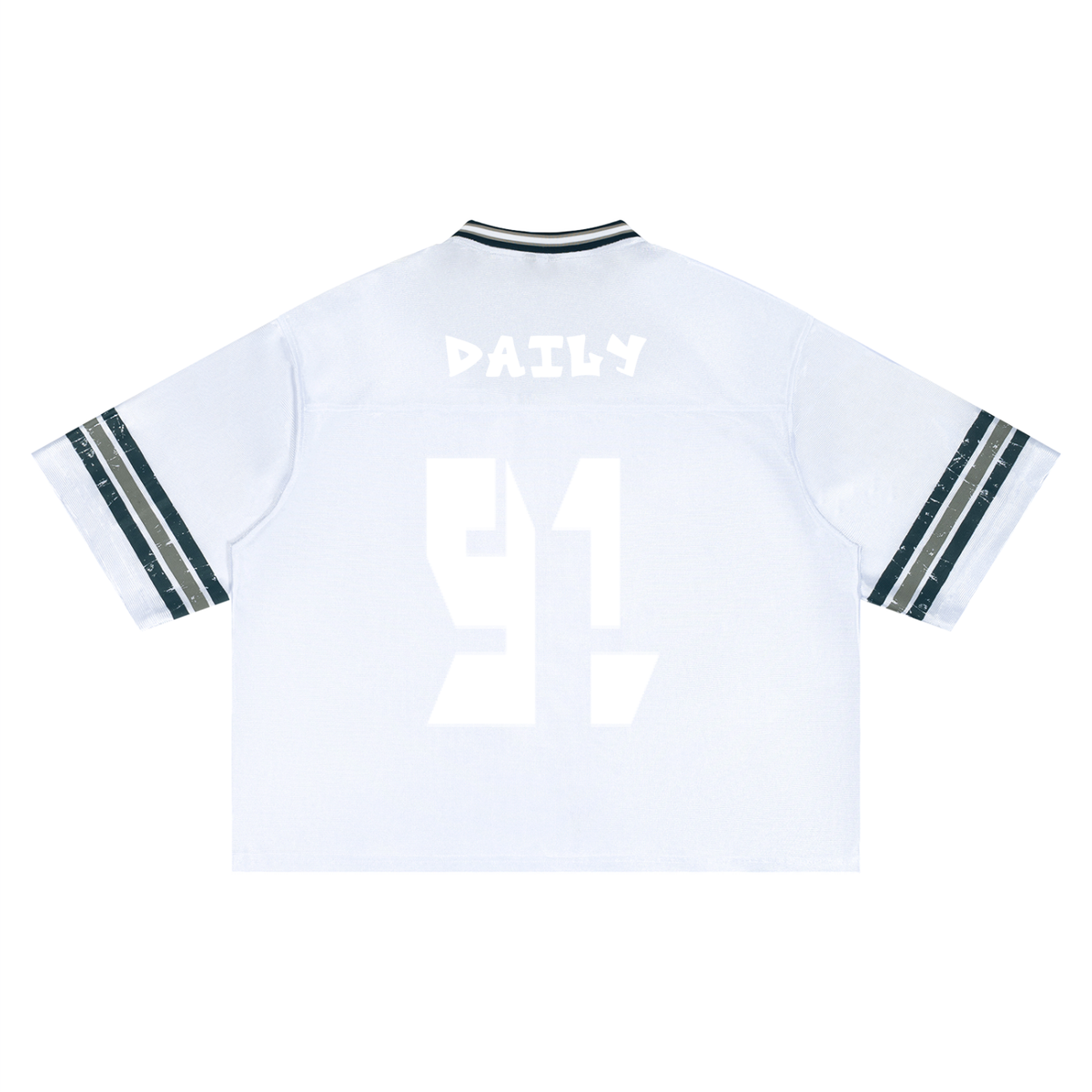 Unisex Boxy Striped Soccer Jersey