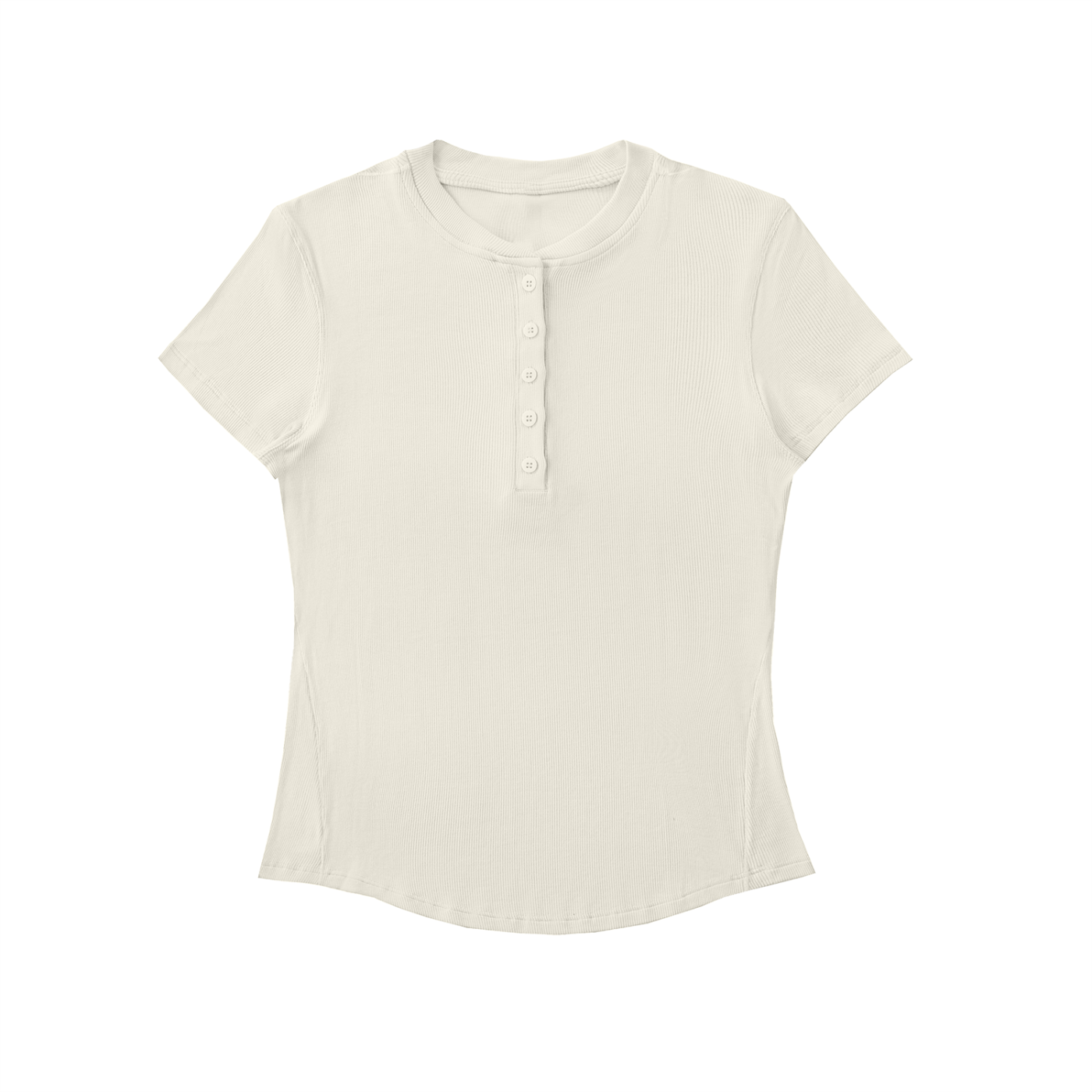 Ventra Bodycon Henley Shirt