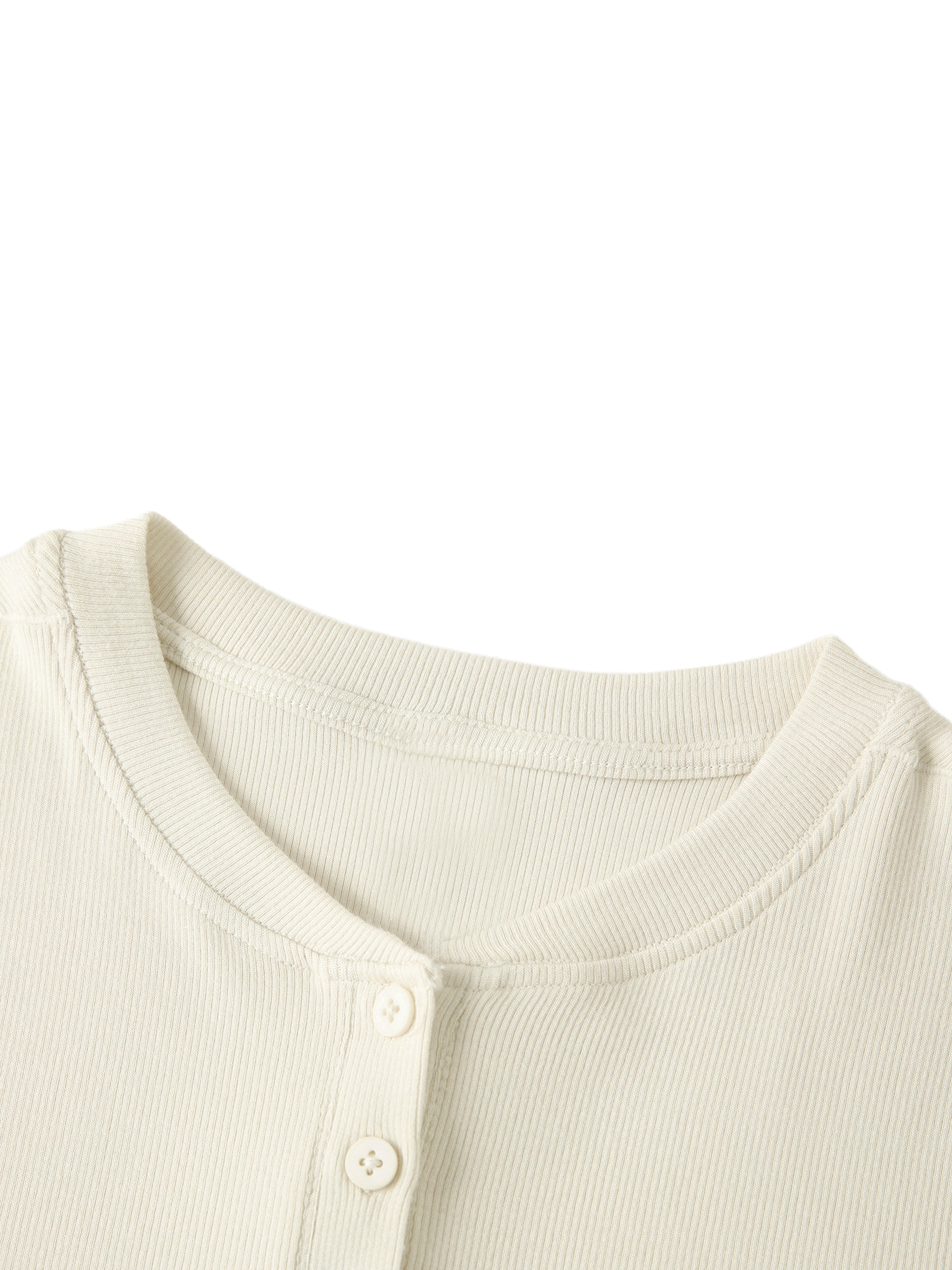 Ventra Bodycon Henley Shirt