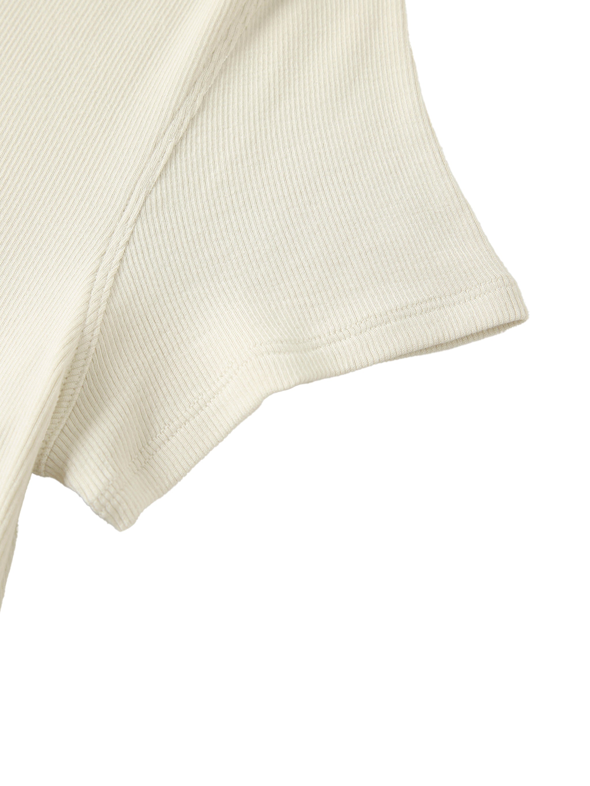 Ventra Bodycon Henley Shirt